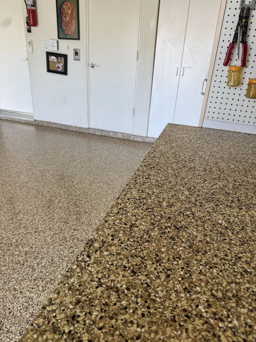 After: garage / warm flake by Acre